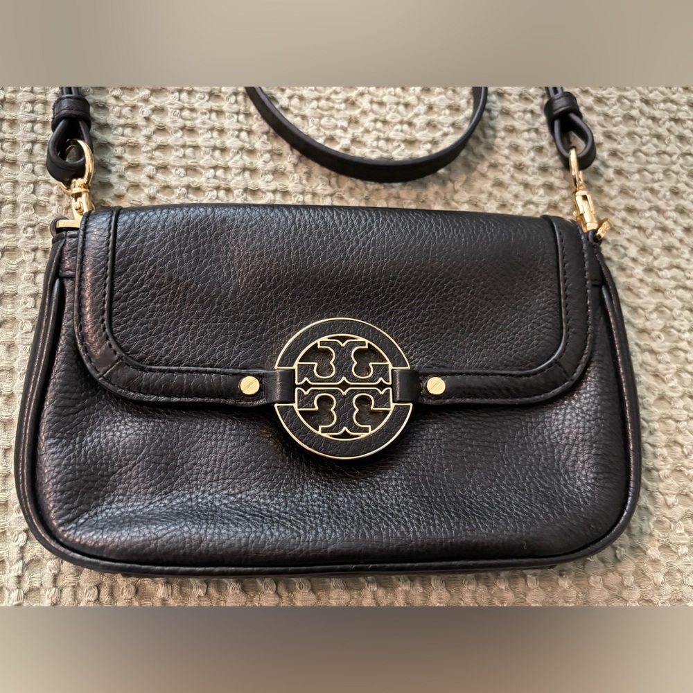 Tory Burch Amanda Mini Crossbody - Black - Picture 2 of 10